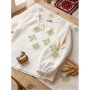 Сорочка дитяча Brilliant з вишивкою Flower (24110-128G-cream)