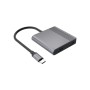 Концентратор Cablexpert USB-C 4-in-1 2xHDMI + 1xUSB 3.2 + 1xUSB-C PD 85W (A-CM-COMBO3-04)