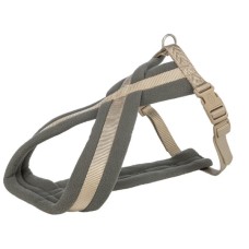 Шлея для собак Trixie Premium туристична S 35–65 см 20 мм пісочна (4053032677166)