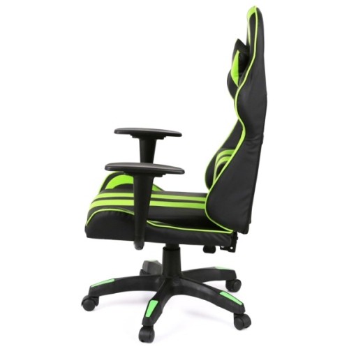 Крісло ігрове Аклас Стрік Light ANF Зелений (PU-чорний/салатовий) (00160341)