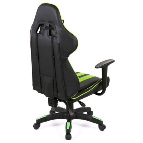 Крісло ігрове Аклас Стрік Light ANF Зелений (PU-чорний/салатовий) (00160341)