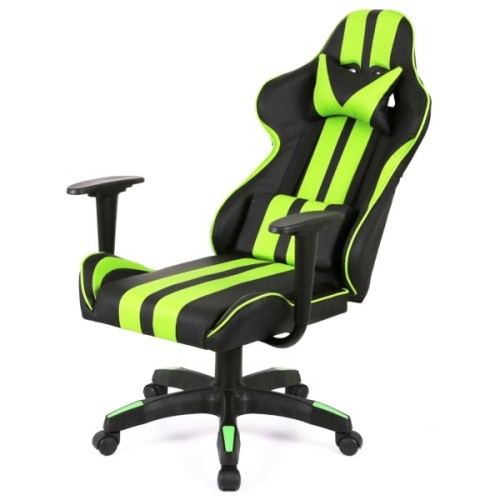 Крісло ігрове Аклас Стрік Light ANF Зелений (PU-чорний/салатовий) (00160341)