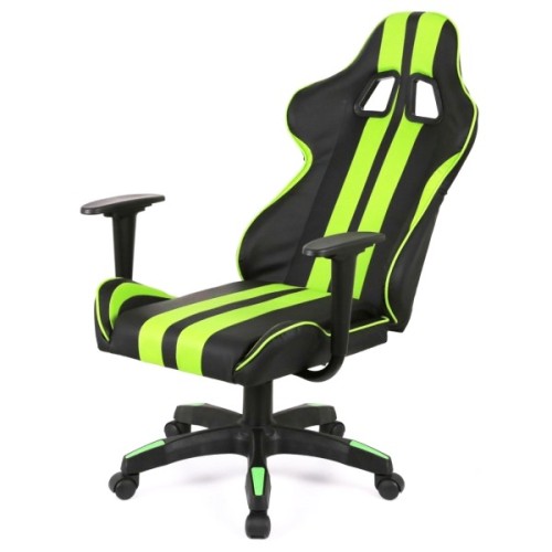 Крісло ігрове Аклас Стрік Light ANF Зелений (PU-чорний/салатовий) (00160341)