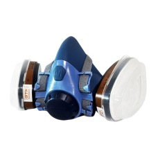 Респіратор GTM для маляра, розмір М, з філтьтром та перефільтром (7500A1-KIT)