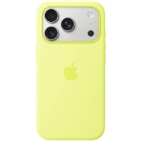 Чохол до мобільного телефона Apple Silicone iPhone 17 Pro Neon Yellow Model A3559 (MGFF4ZM/A)