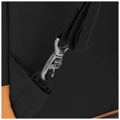 Рюкзак туристичний Pacsafe Go 25L чорний/помаранчевий (35115130)