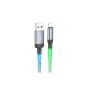 Дата кабель USB 2.0 AM to Lightning 1.0m U112 Shine gray HOCO (6931474788801)