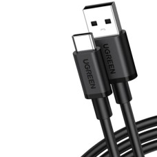 Дата кабель USB 2.0 AM to USB-C 2.0m 3A black Ugreen (85478)