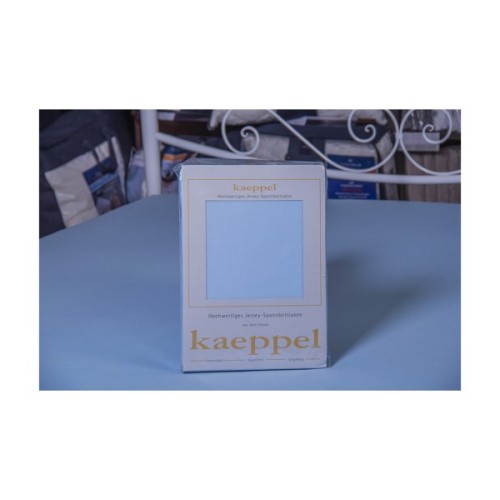 Простирадло Billerbeck трикотажне на резинці світло-блакитний 100х200 см (1671-Е24)