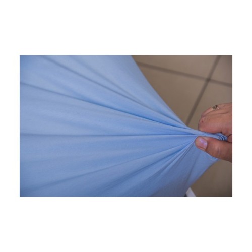 Простирадло Billerbeck трикотажне на резинці світло-блакитний 100х200 см (1671-Е24)