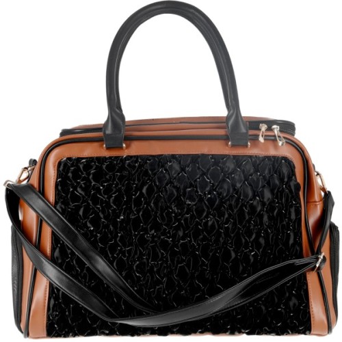 Переноска для тварин MISOKO&CO 45x20x30 см чорно-коричнева (YIWUMSK70152)