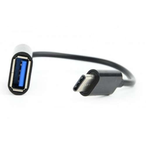 Перехідник OTG USB 2.0 AF to USB-C 0.2m Cablexpert (AB-OTG-CMAF2-01)