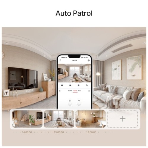 Камера відеоспостереження Mercusys IP-Камера MERCUSYS MC230 5MP N300 microSD motion detection. AI (MC230)