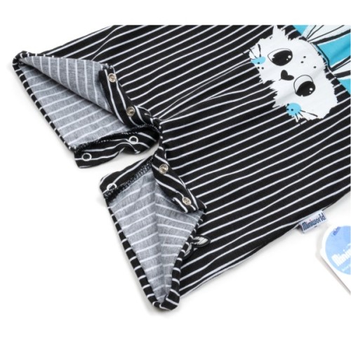 Боді дитяче Miniworld пісочник із зайчиком (14893-74B-blue)