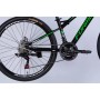 Велосипед Formula 26" BLACKWOOD DD FR рама-13" AL 2026 чорний з зеленим (OPS-FR-26-801)