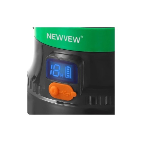 Ліхтар NEWVEW NV-E938 150W Solar Panel 7800mAh Green (NWVW-NV-E938-GN)