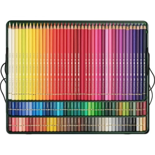 Олівці кольорові Faber-Castell POLYCHROMOS художні 120 кольорів в металевій коробці (110011) (11945)