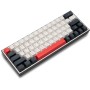 Клавіатура Thunderobot K63 RGB Red Switch USB UA White (6932066313449)