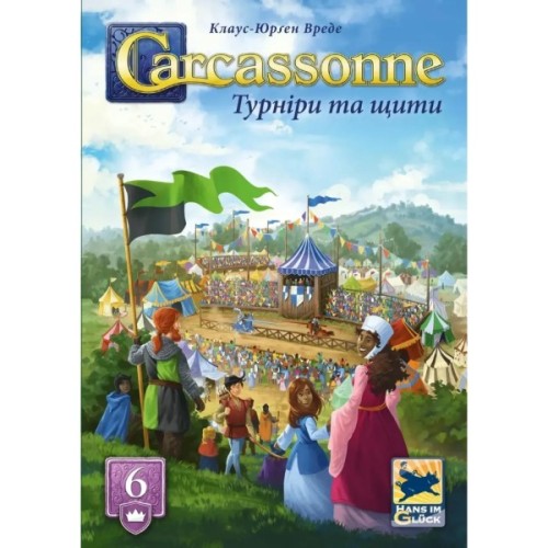 Настільна гра Feelindigo Каркасон: Турніри та щити (Carcassonne: Jousts and Crests) (укр.) доповнення (FI25071)