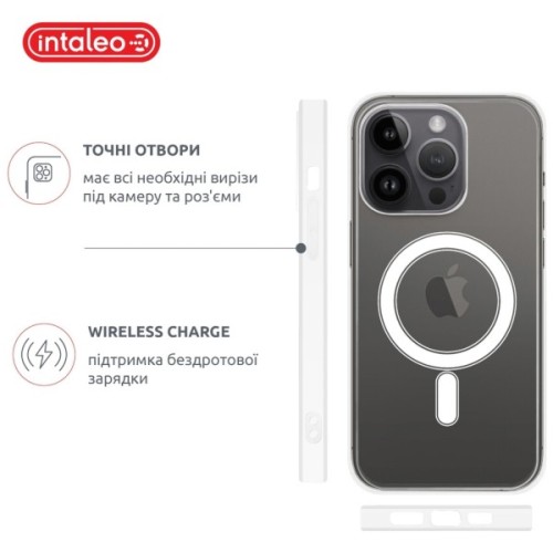 Чохол до мобільного телефона Intaleo CLEAR MagSafe Apple iPhone 14 Pro (1283126578236)