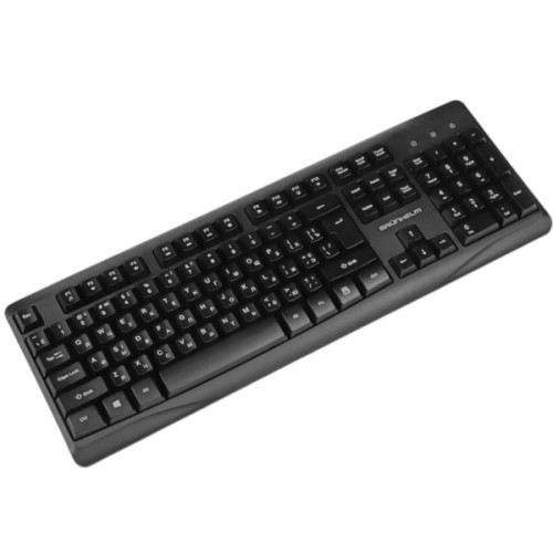 Комплект Grunhelm KBM-4810WL Wireless UA Black (126877)