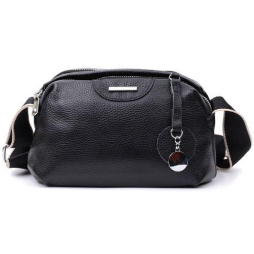 Сумка Vintage З натуральної шкіри Чорна (22592)