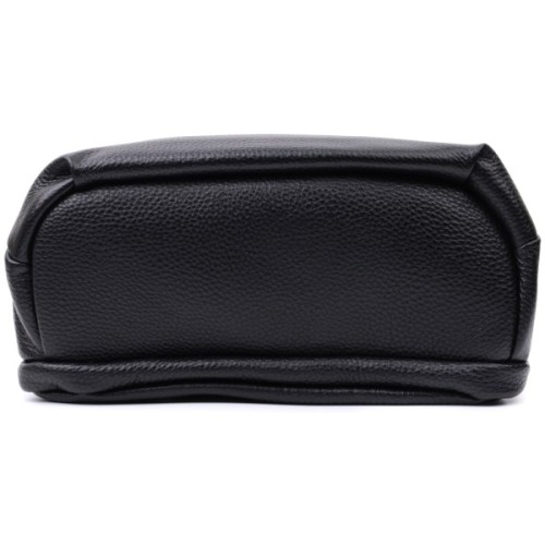 Сумка Vintage З натуральної шкіри Чорна (22592)