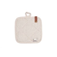 Кухонна прихватка Ardesto Oliver бежевий 20х20см, 100% бавовна (ART04OB)