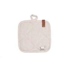 Кухонна прихватка Ardesto Oliver бежевий 20х20см, 100% бавовна (ART04OB)