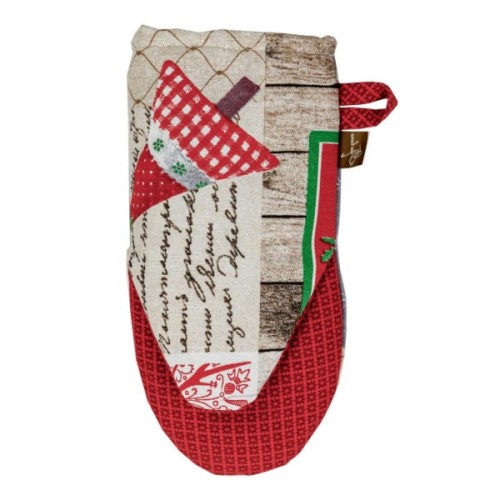 Кухонна прихватка Прованс Рукавичка Merry Christmas (031411)