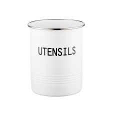 Підставка для кухонного приладдя Ardesto Midori 12х15.5см, метал, білий (AR0915W)