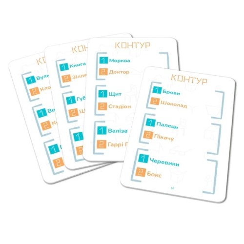 Настільна гра WoodCat Контур (Kontour) (укр.) (897956)