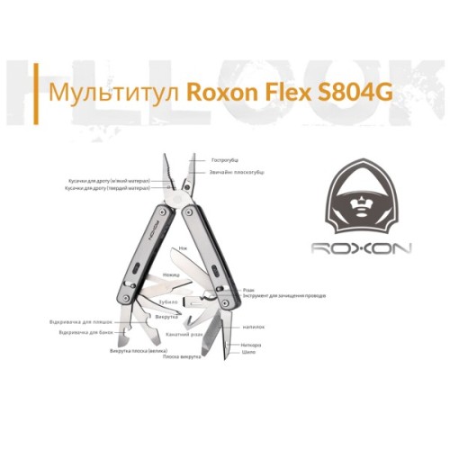 Мультитул Roxon Flex S804 (S804G)