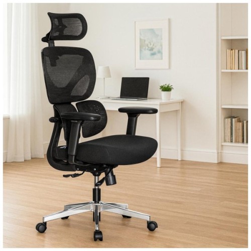 Офісне крісло Mealux D1 Duo Air Fabric Black (HF-D1 Duo F/B)
