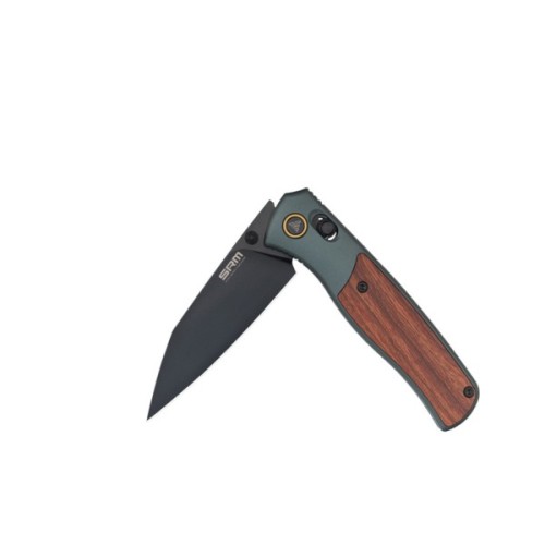 Ніж SRM Medal 259L-AG, Brown Wood, Black Stonewash (259L-AG)