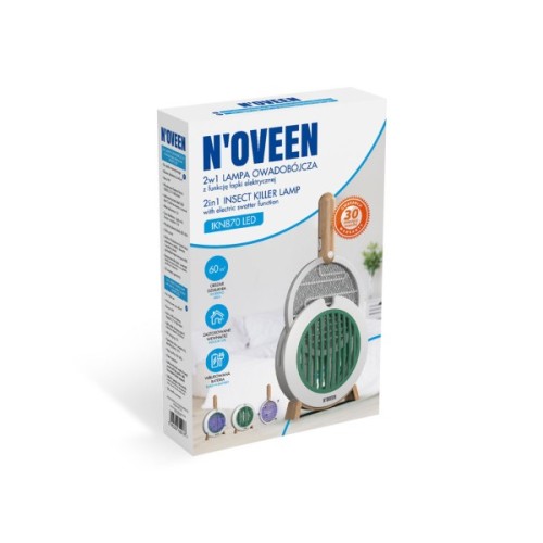 Інсектицидна лампа N'oveen IKN870 2 в 1 З функцією мухобійки (RL076221)