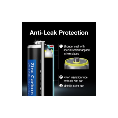 Батарейка D (R20) General Purpose вугільно-цинкова 2pcs Shrink Panasonic (R20UPT/2S)