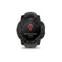 Смарт-годинник Garmin Instinct 3, 50mm, AMOLED, Black Bezel with Charcoal Band, GPS (010-03020-00)