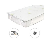 Наматрацник MirSon №1045 Alberto Тенцель (Modal) Aloe Vera 60х120 см (2200001507555)