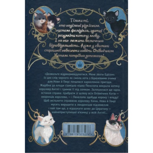 Книга Опівнічні Коти. Школа фелідіксів. Книга 1 - Барбара Лабан Видавництво РМ (9786178373276)