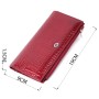 Гаманець ST Leather З натуральної шкіри Червоний (22715)