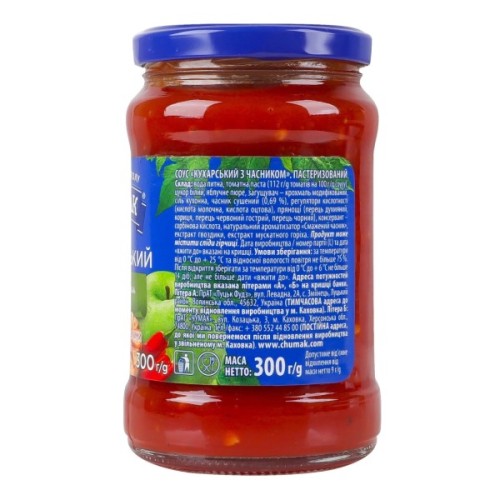 Соус Чумак Кухарський з часником 300 г с/б (4823096008950)