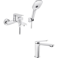 Душовий гарнітур Kroner Makon-C060 + змішувач Makon-C010 (CVS30157)