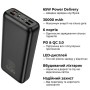 Батарея універсальна HOCO 30000mAh Apollo PD/65W QC/3.0 Black (DB81 / 714720)