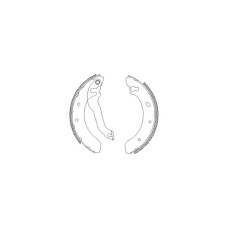 Гальмівні колодки REMSA 4395.00