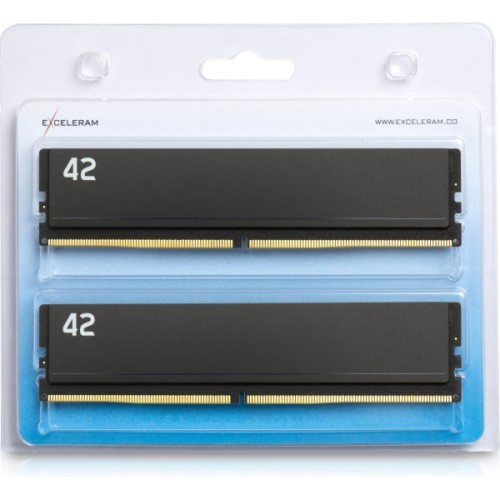 Модуль пам'яті для комп'ютера DDR5 32GB (2x16GB) 6000 MHz 42-Series eXceleram (E-42-007D-32)