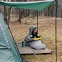 Спальний мішок Tribe Down 400 Long пуховий сірий лівий (T-CH-0008-grey-L)