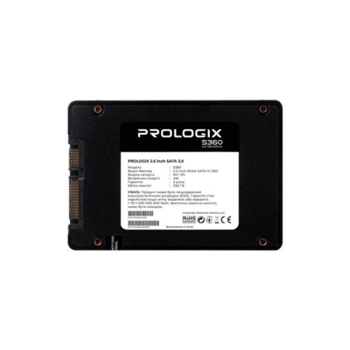 Накопичувач SSD 2.5" 256GB S360 Prologix (PRO256GS360)