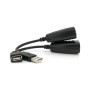 Адаптер Voltronic USB extender 50 m RJ-45 to USB AF (YT-EC USB-RJ-45/M+RJ-45)