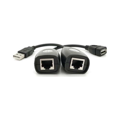 Адаптер Voltronic USB extender 50 m RJ-45 to USB AF (YT-EC USB-RJ-45/M+RJ-45)